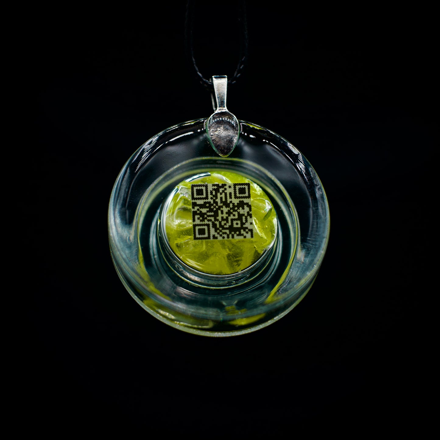 Salty’s Quartz Crystal Faux Concentrates Pendants - Diamonds’n Sauce - Yellow - Small Jar