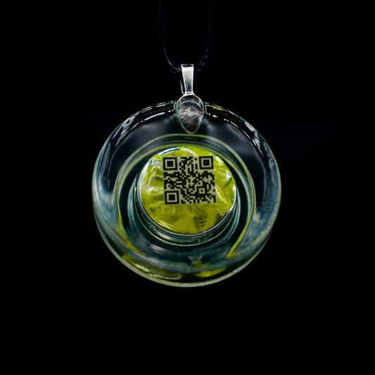 Salty’s Quartz Crystal Faux Concentrates Pendants - Diamonds’n Sauce - Yellow - Small Jar