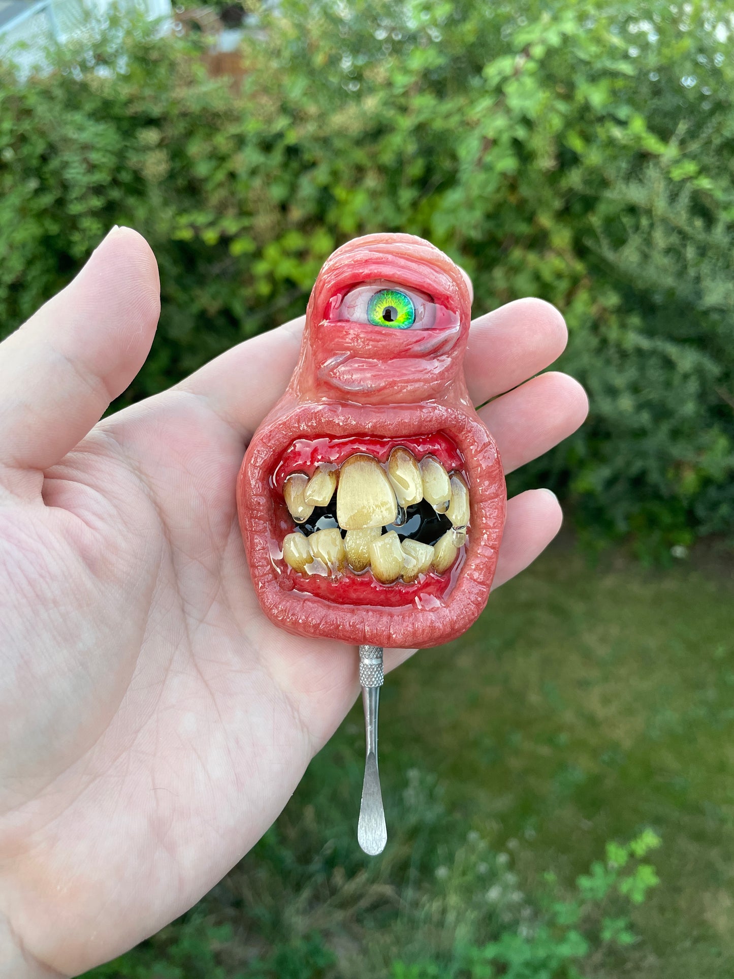Salty’s Bits- Sculpting tool- One eye character w/ glowing teeth # 2 - Commission