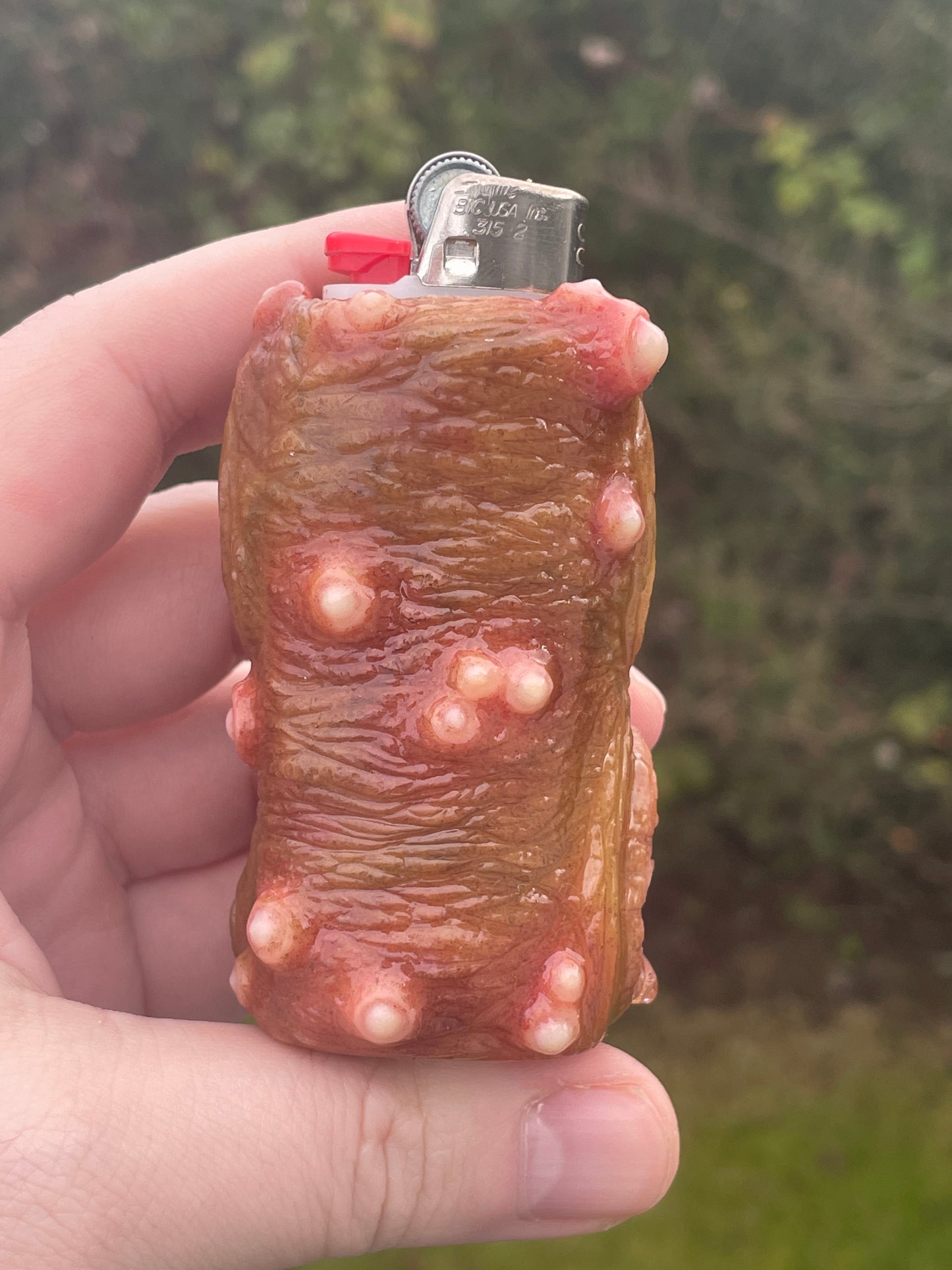 Salty’s Bits - Bic Lighter Cover -Pimply, Snotty, Bulged Eye, Cyclops