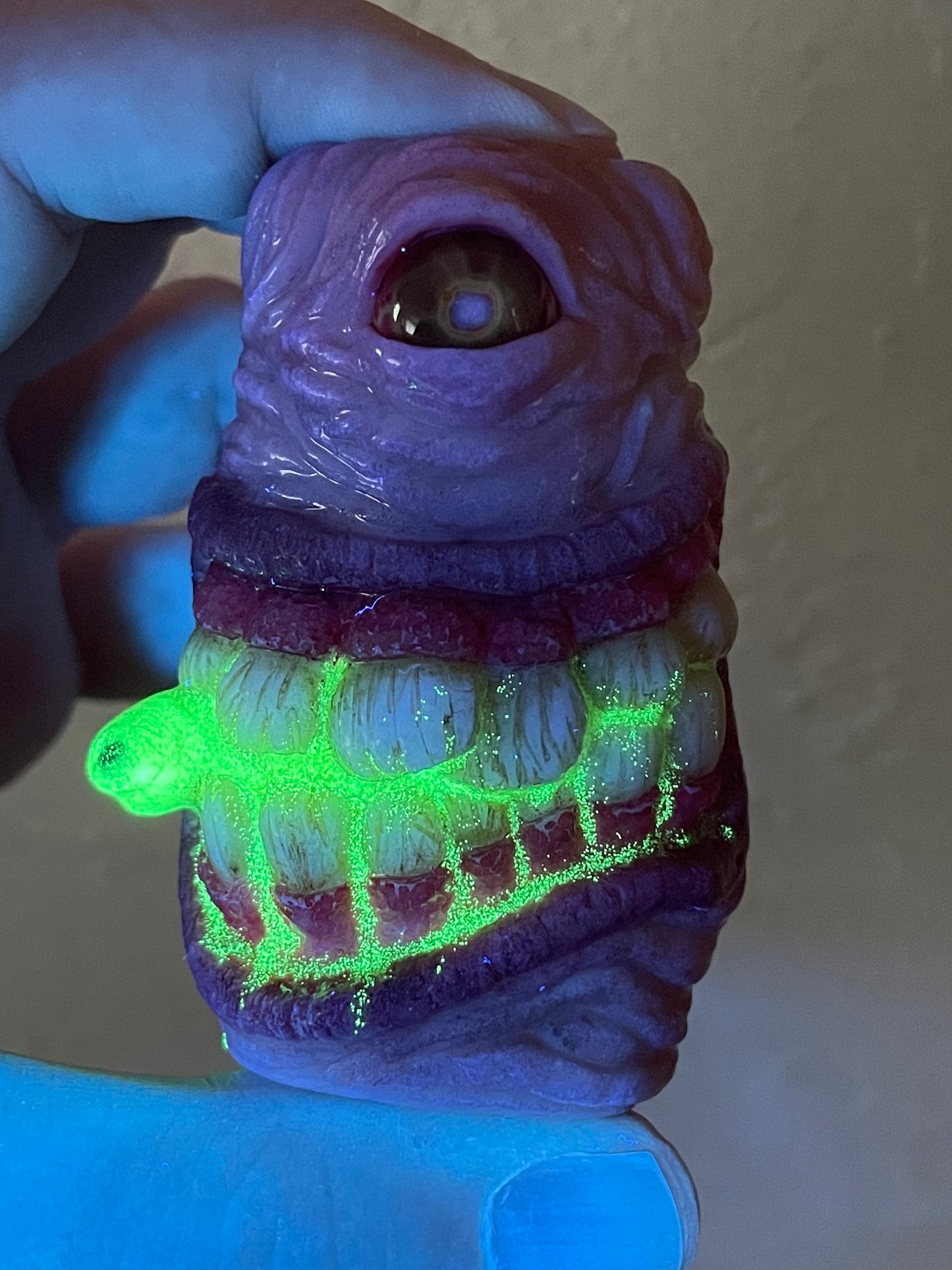 Salty’s Bits - Bic Lighter Cover - borosilicate glass eye