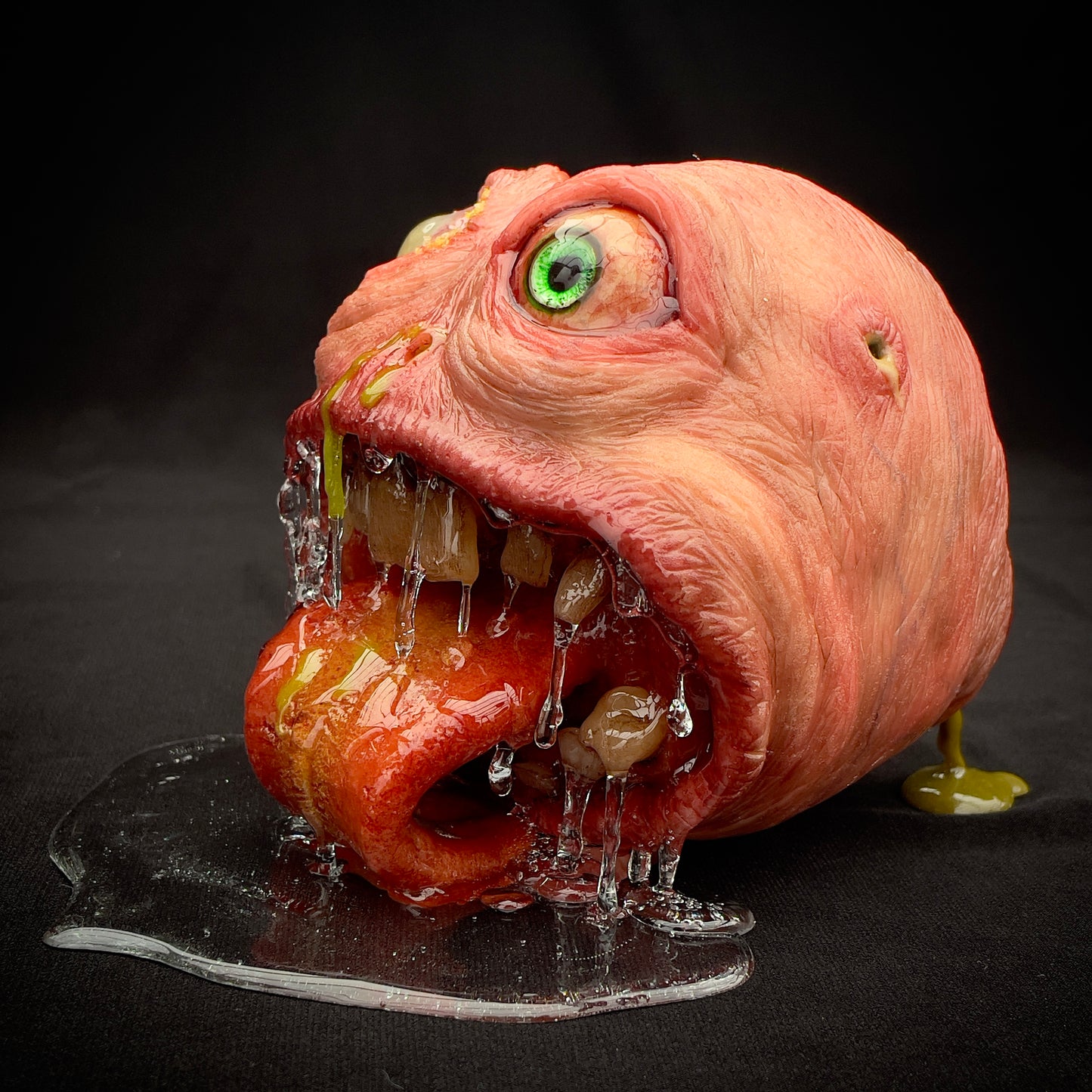Salty's Ball Licker v2.0 - Wrinkly old one eye. (Glow in the dark eyes)