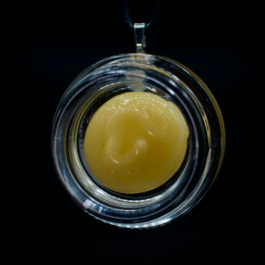 Salty’s Sea Salt Faux Concentrates Pendants - Live Hash Rosin -Tan Yellow - Large Jar