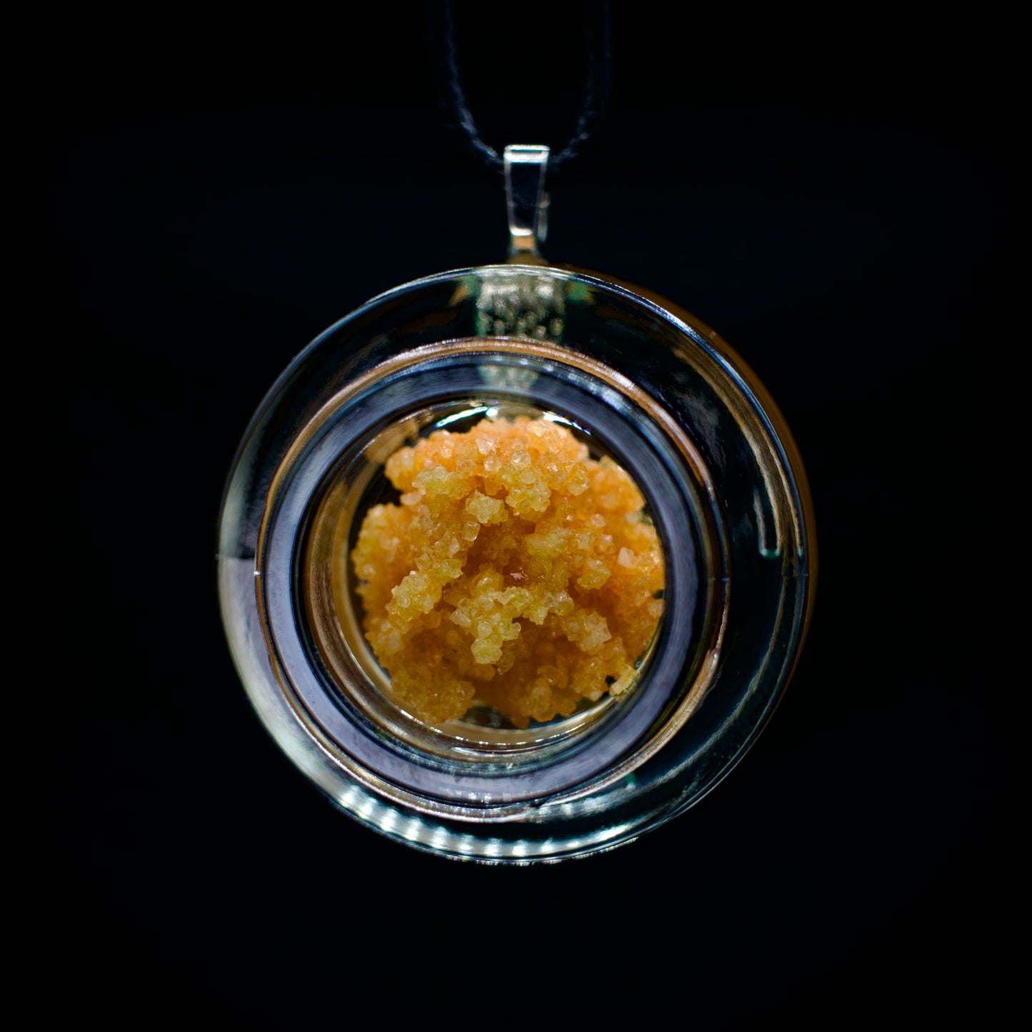 Salty’s Sea Salt Faux concentrates Pendants - Dark Orange Ice Water Hash - Small Jar