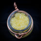 Salty’s Sea Salt Faux Dabs Pendant- Diamonds in Dark Yellow Sauce - Large Jar