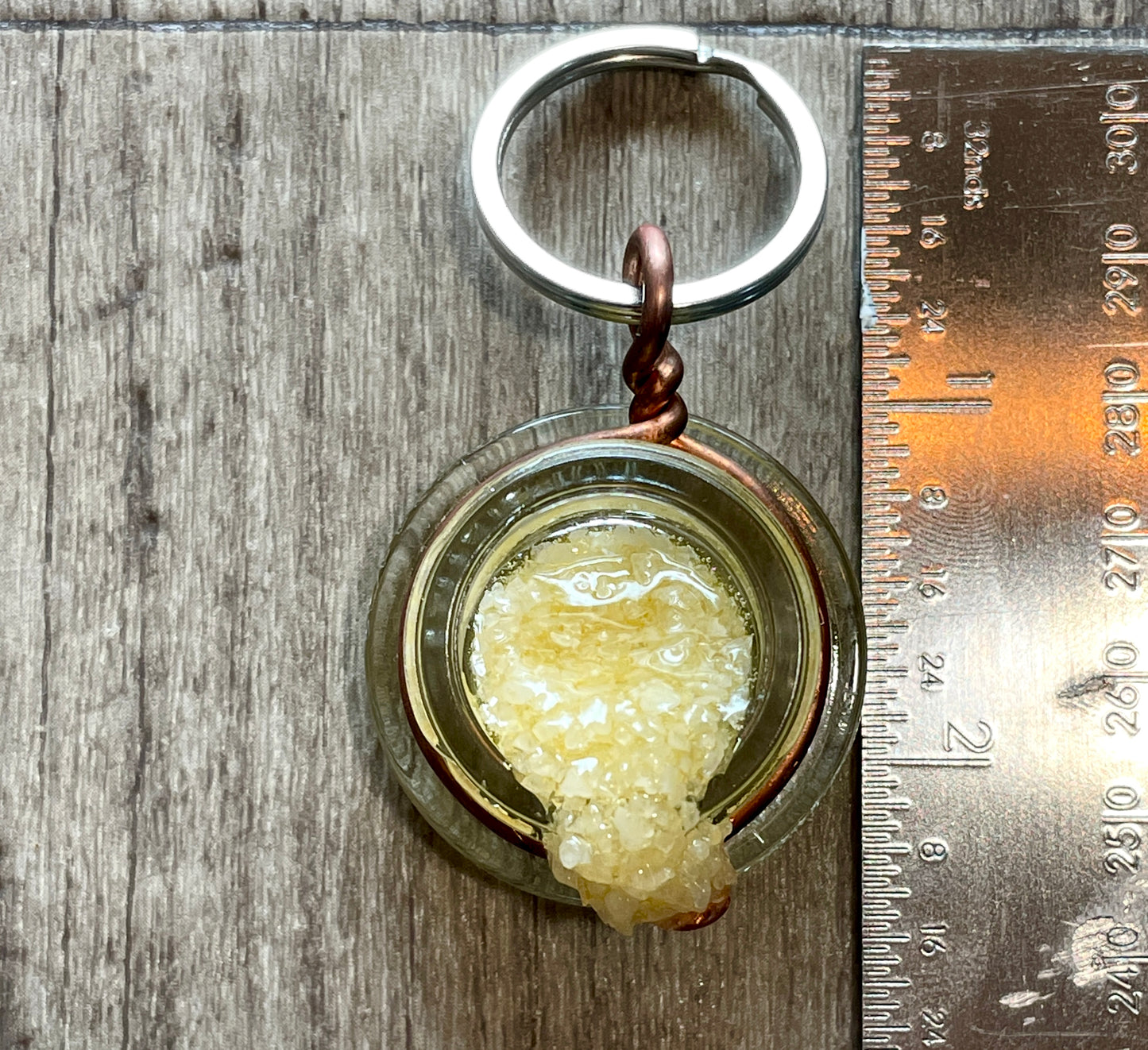 Salty’s Sea Salt Faux Dabs Pendant- Diamonds in yellow sauce - Small container