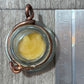 Salty’s Sea Salt Faux Dabs Pendant & Keychain- LHR Tan Yellow - Small container